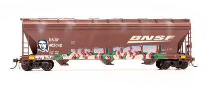 Pre-Owned 20 000 626 BNSF 4650 Hopper - Road #402042 - Custom Finished