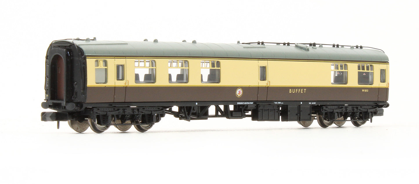 Pre-Owned MK1 RMB Mini Buffet Car BR Chocolate & Cream 'W1813'