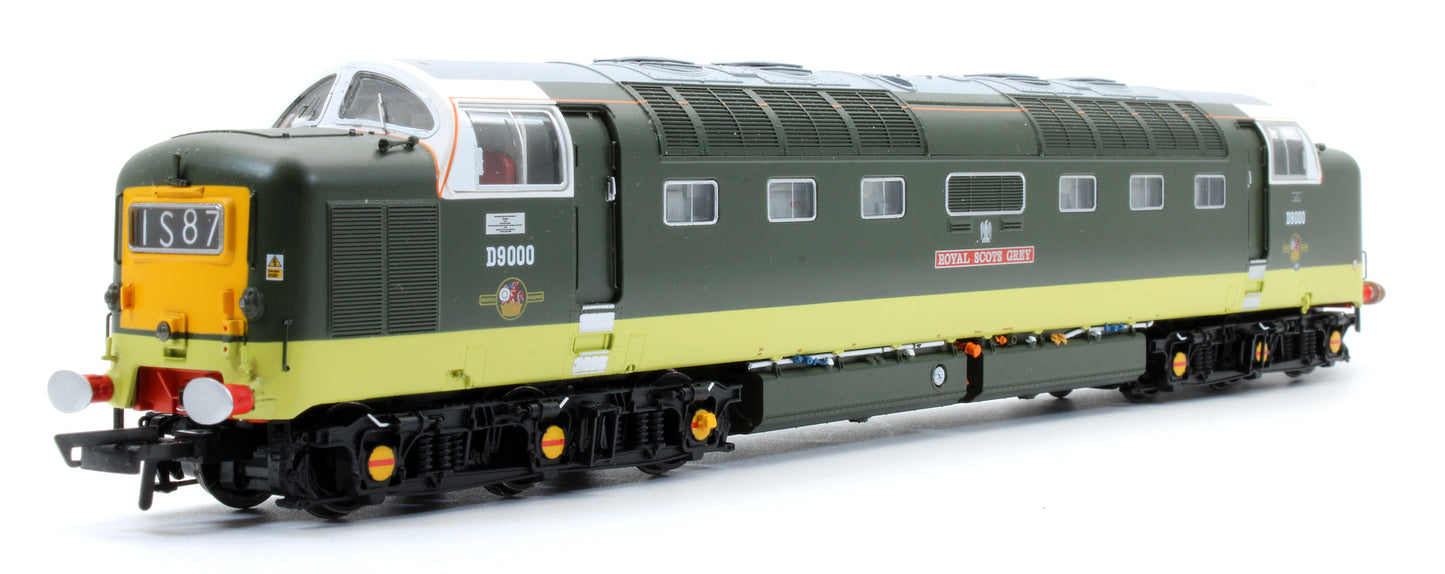 Pre-Owned ACC2790 Class 55 Deltic 'Royal Scots Grey' D9000 BR Green/Cantrail (VXC) Diesel Locomotive (Limited Edition)
