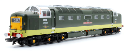 Pre-Owned ACC2790 Class 55 Deltic 'Royal Scots Grey' D9000 BR Green/Cantrail (VXC) Diesel Locomotive (Limited Edition)