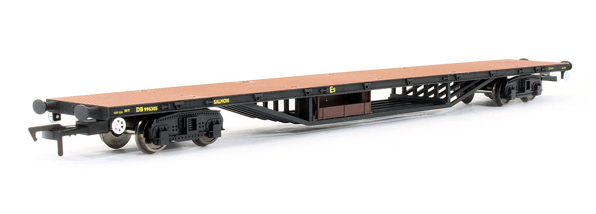 Pre-Owned SA007-DB996305 Engineers Black (Unfitted) Salmon Bogie Wagon 'DB 996305'