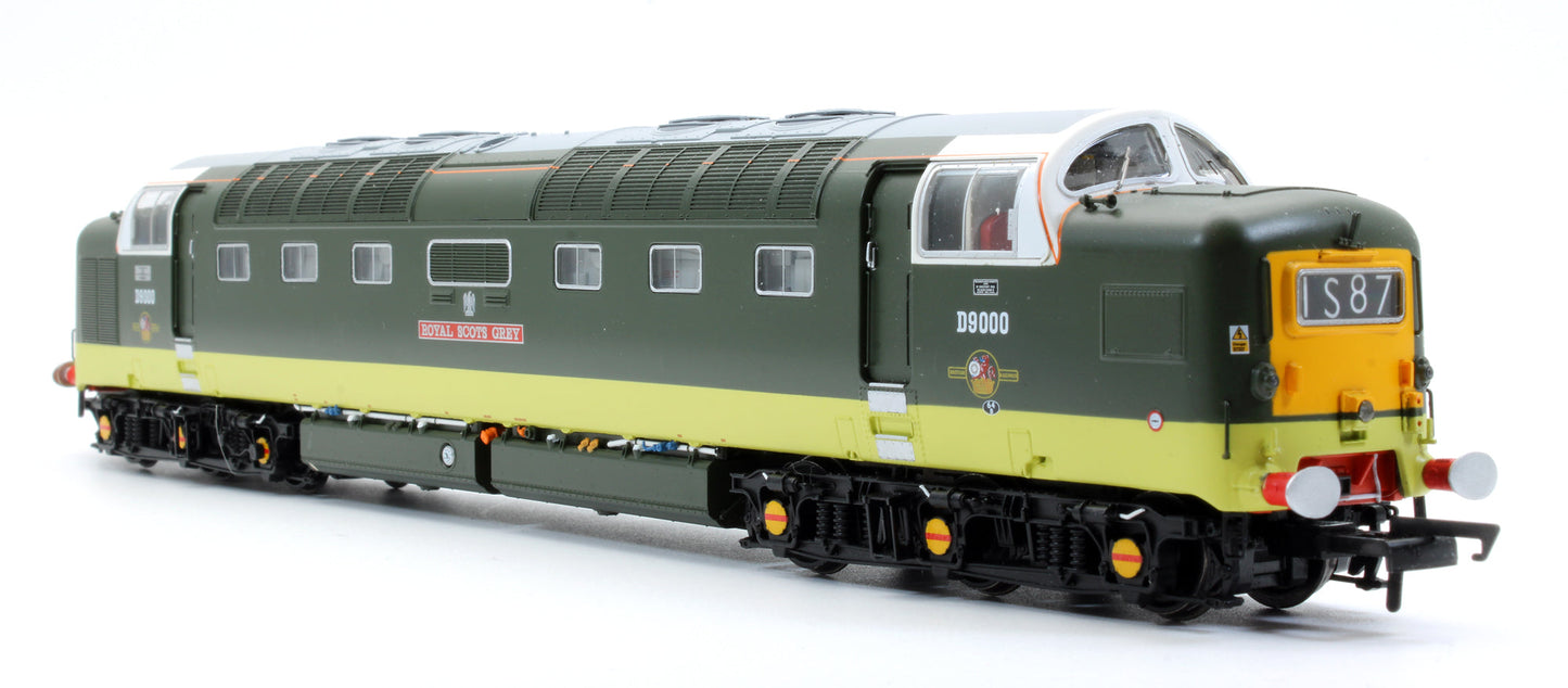 Pre-Owned ACC2790 Class 55 Deltic 'Royal Scots Grey' D9000 BR Green/Cantrail (VXC) Diesel Locomotive (Limited Edition)