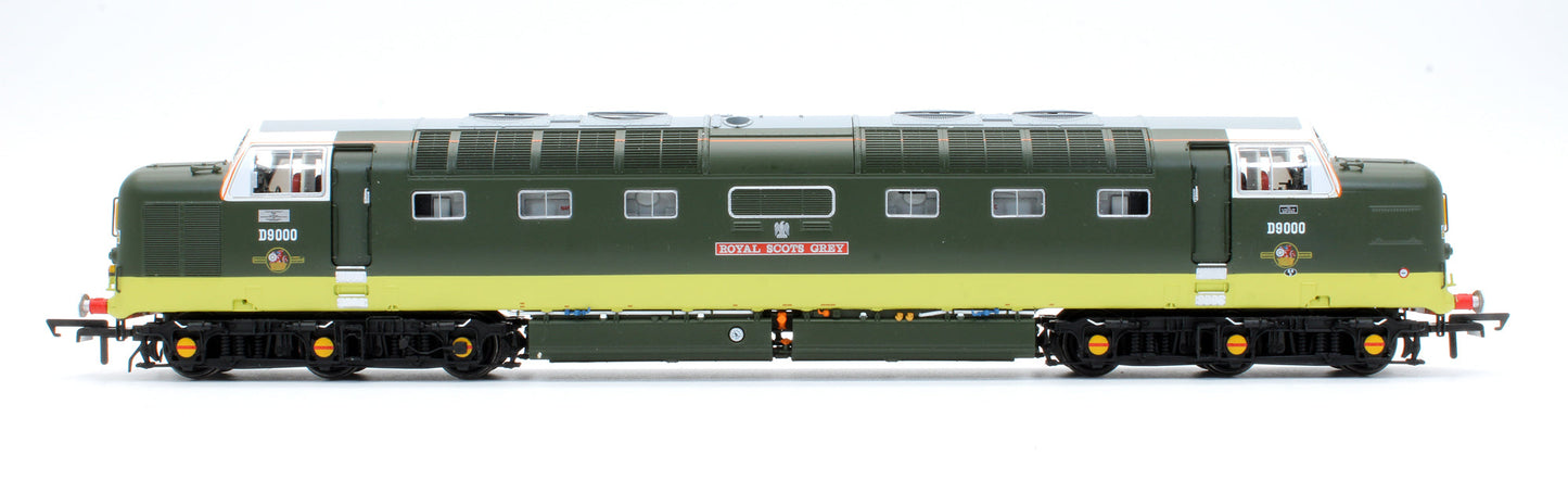 Pre-Owned ACC2790 Class 55 Deltic 'Royal Scots Grey' D9000 BR Green/Cantrail (VXC) Diesel Locomotive (Limited Edition)