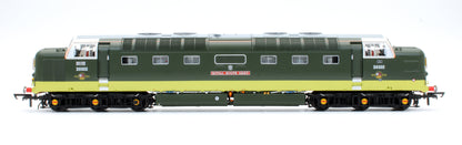 Pre-Owned ACC2790 Class 55 Deltic 'Royal Scots Grey' D9000 BR Green/Cantrail (VXC) Diesel Locomotive (Limited Edition)