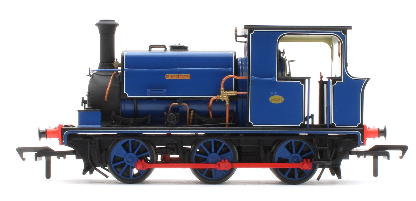960001 Manning Wardle L Class 'Matthew Murray' in Lined Blue 0-6-0ST Steam Tank Locomotive