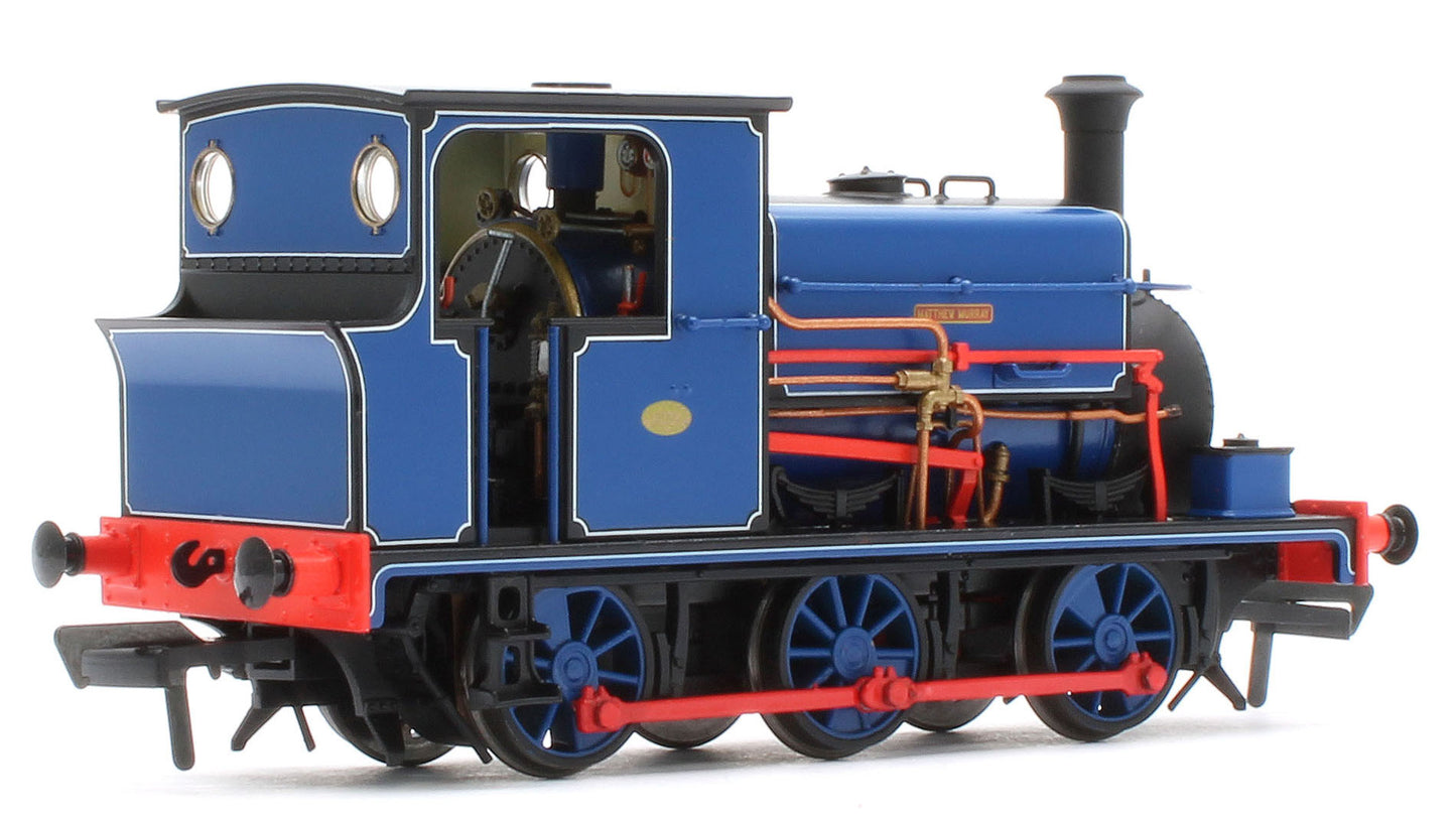 960501 Manning Wardle L Class 'Matthew Murray' in Lined Blue 0-6-0ST Steam Tank Locomotive - DCC Sound