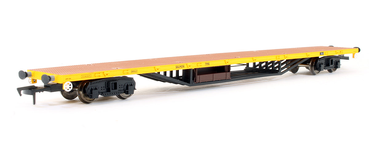 Pre-Owned SA005 Engineers Yellow (Air Braked) Salmon Bogie Wagon 'DB 996267'
