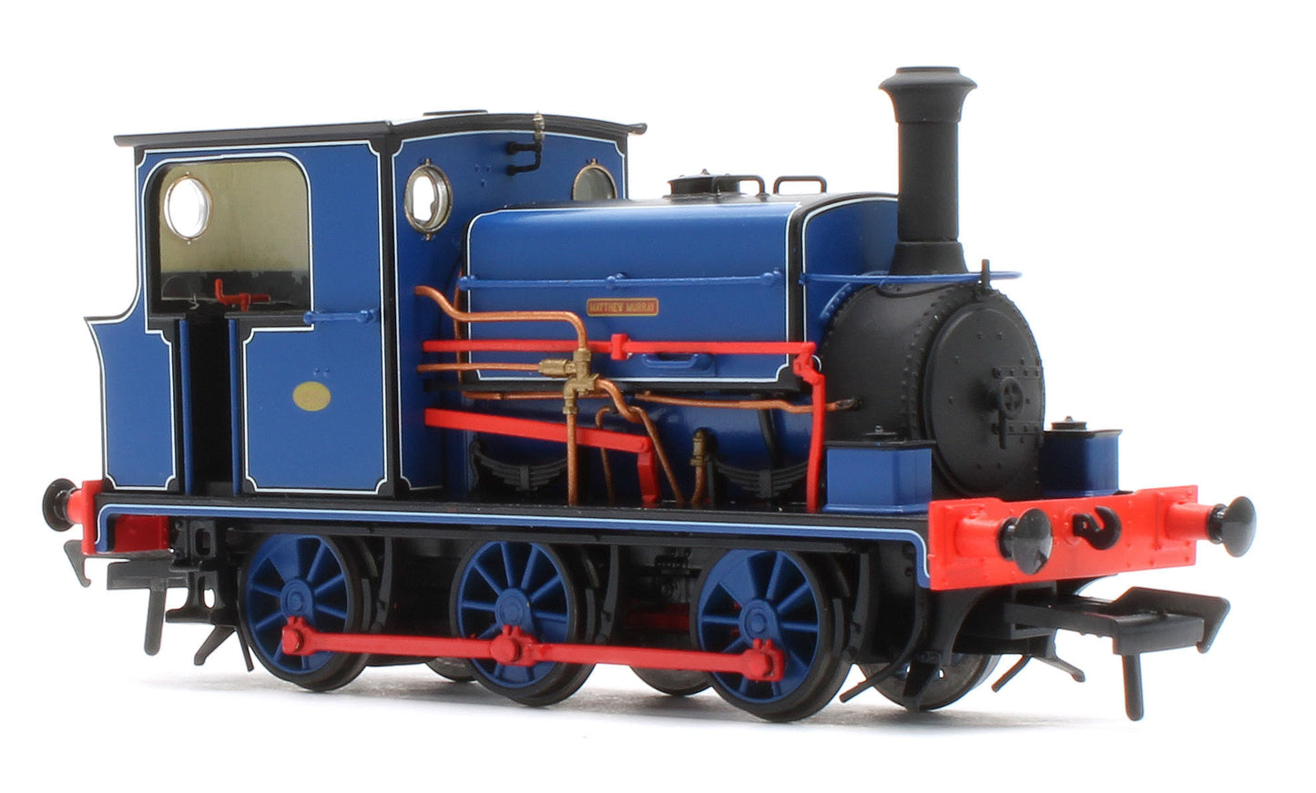 960501 Manning Wardle L Class 'Matthew Murray' in Lined Blue 0-6-0ST Steam Tank Locomotive - DCC Sound