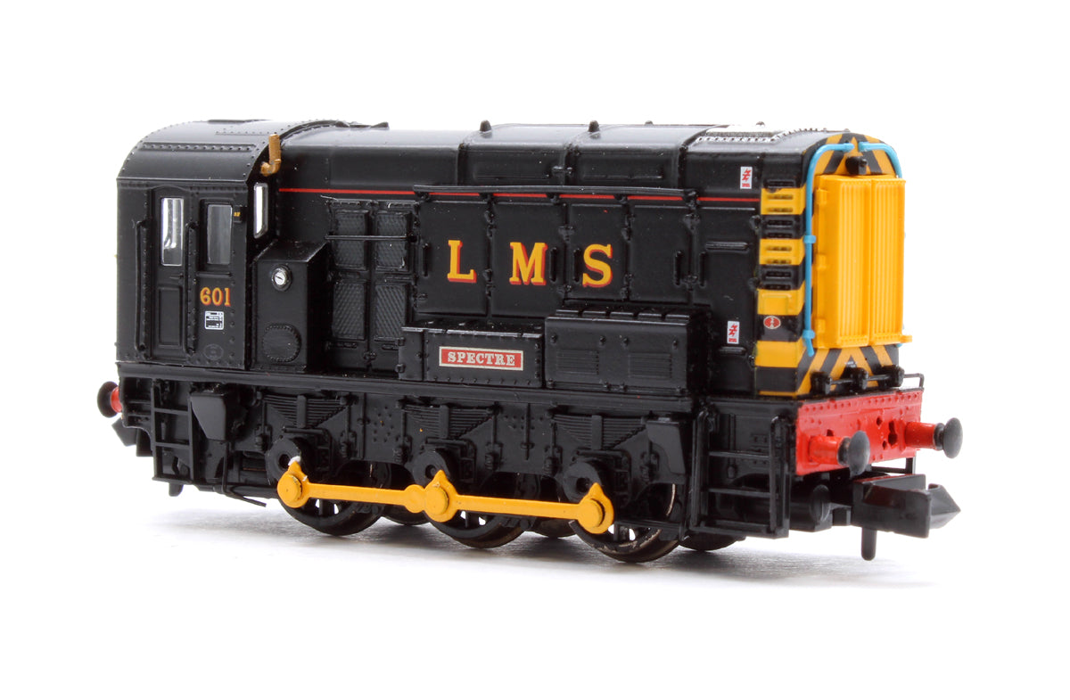 Class 08 601 'Spectre' LMS Black Diesel Locomotive