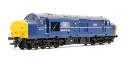 Pre-Owned Class 37/0 37055 'Rail Celebrity' Mainline Blue Diesel Locomotive - DCC Fitted