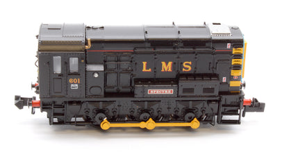 Class 08 601 'Spectre' LMS Black Diesel Locomotive - DCC Sound