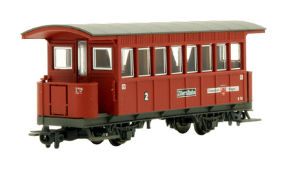 Pre-Owned L177700 Zillertal Railway Train Pack Steam Locomotive & 3 Coach Set