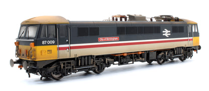 Pre-Owned Class 87 87009 "City of Birmingham" Bo-Bo Intercity Executive Livery Electric Locomotive - Custom Weathered