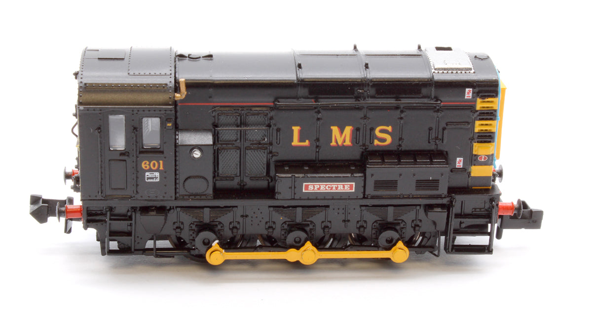 Pre-Owned 371-020DBSF Class 08 601 'Spectre' LMS Black Diesel Locomotive - DCC Sound