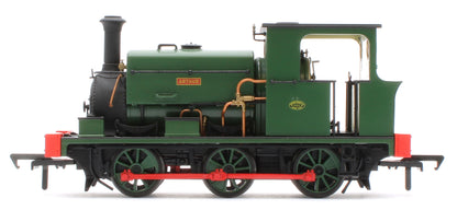 960002 Manning Wardle L Class 'Arthur' in Plain Green 0-6-0ST Steam Tank Locomotive