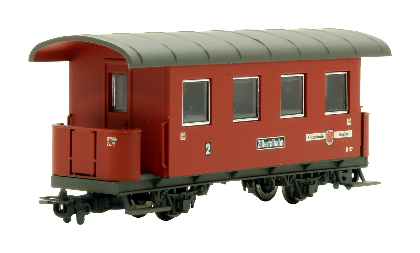Pre-Owned L177700 Zillertal Railway Train Pack Steam Locomotive & 3 Coach Set