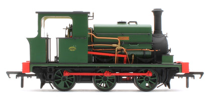 960002 Manning Wardle L Class 'Arthur' in Plain Green 0-6-0ST Steam Tank Locomotive