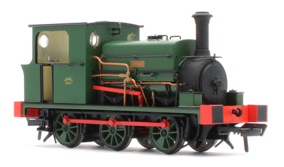 960002 Manning Wardle L Class 'Arthur' in Plain Green 0-6-0ST Steam Tank Locomotive