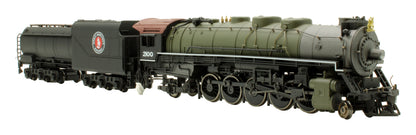 Pre-Owned 23404 Santa Fe 2-10-2 '2100' Steam Locomotive - DCC Fitted