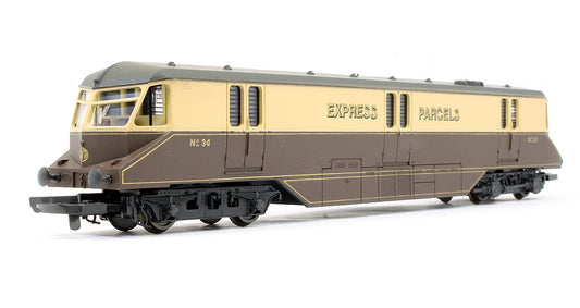 Pre-Owned 205143 GWR Express Parcels No.34 Diesel Railcar - DCC Fitted