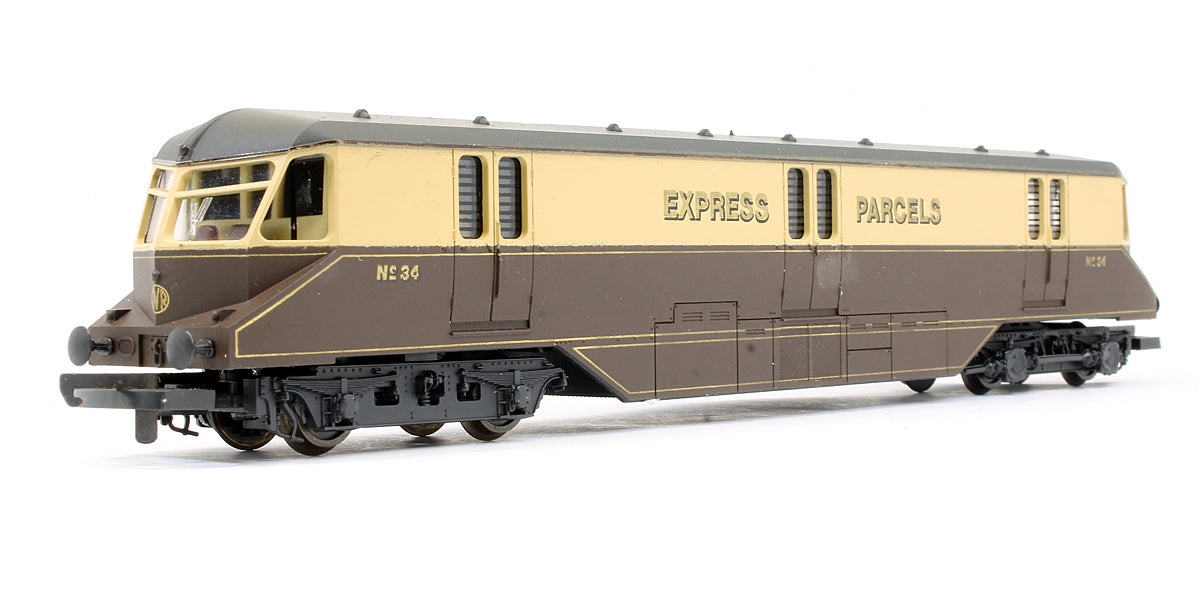 Pre-Owned 205143 GWR Express Parcels No.34 Diesel Railcar - DCC Fitted