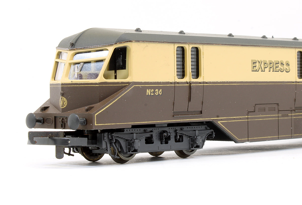 Pre-Owned 205143 GWR Express Parcels No.34 Diesel Railcar - DCC Fitted