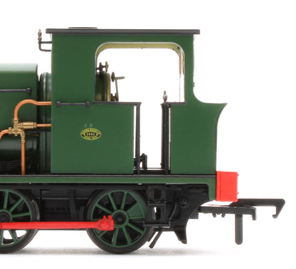 960002 Manning Wardle L Class 'Arthur' in Plain Green 0-6-0ST Steam Tank Locomotive