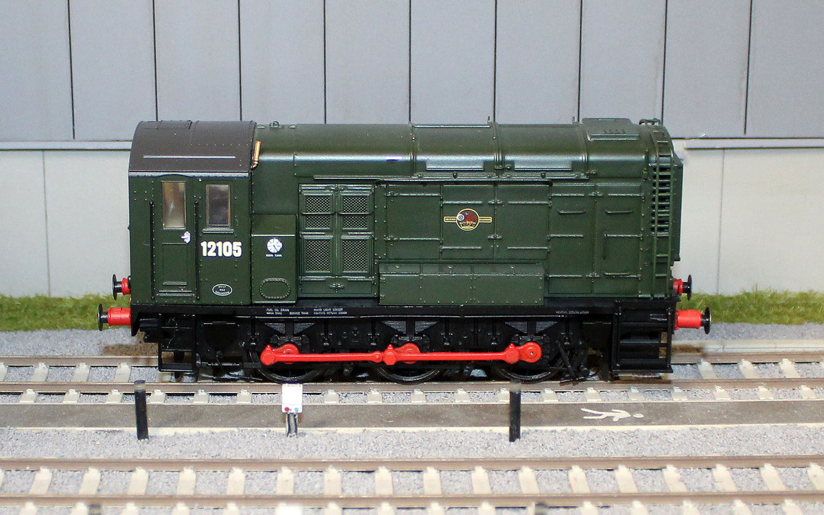 MR-510 Class 11 Shunter BR Green Late Crest 12105 Diesel Locomotive