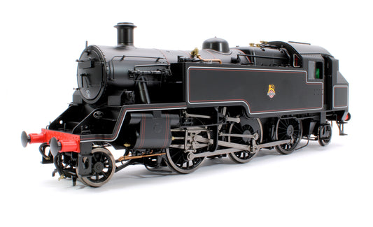 British Railways Standard 3MT 2-6-2T Lined Black Early Crest Unnumbered - Steam Tank Locomotive - DCC Fitted