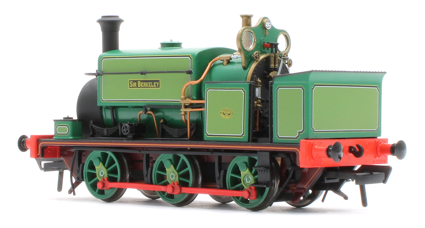960503 Manning Wardle L Class 'Sir Berkeley' (as Preserved) in Lined Green 0-6-0ST Steam Tank Locomotive - DCC Sound