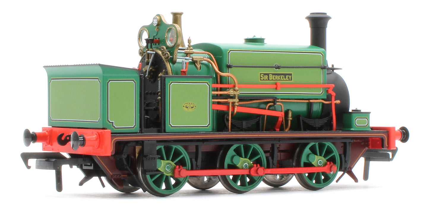 960503 Manning Wardle L Class 'Sir Berkeley' (as Preserved) in Lined Green 0-6-0ST Steam Tank Locomotive - DCC Sound