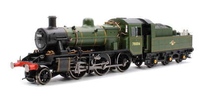 Standard Class 2MT 2-6-0 BR Lined Green Late Crest 78006 Steam Locomotive