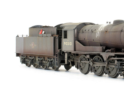 Pre-Owned WD 2-8-0 Austerity '90310' BR Black Late Crest Steam Locomotive - Renumbered & Custom Weathered