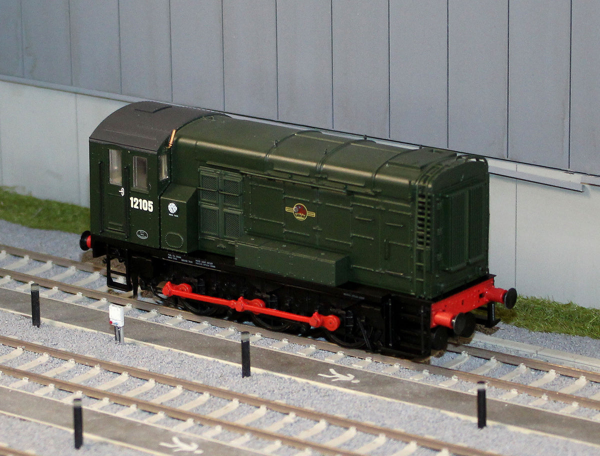 MR-510 Class 11 Shunter BR Green Late Crest 12105 Diesel Locomotive
