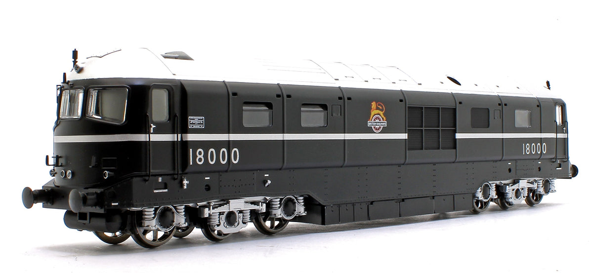 Pre-Owned BR Gas Turbine 18000 Class BR Black with Silver Trim Diesel Locomotive - DCC Sound