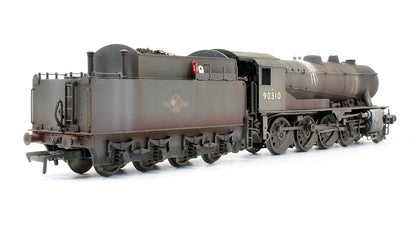 Pre-Owned WD 2-8-0 Austerity '90310' BR Black Late Crest Steam Locomotive - Renumbered & Custom Weathered