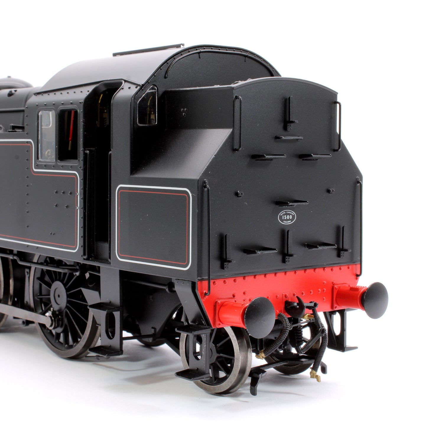 British Railways Standard 3MT 2-6-2T Lined Black Early Crest Unnumbered - Steam Tank Locomotive - DCC Sound