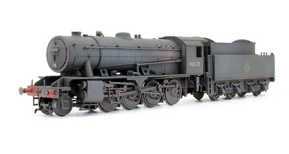 Pre-Owned WD 2-8-0 Austerity '90678' BR Black Early Emblem Steam Locomotive - Renumbered & Custom Weathered
