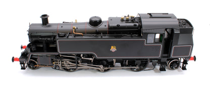 British Railways Standard 3MT 2-6-2T Lined Black Early Crest Unnumbered - Steam Tank Locomotive - DCC Sound