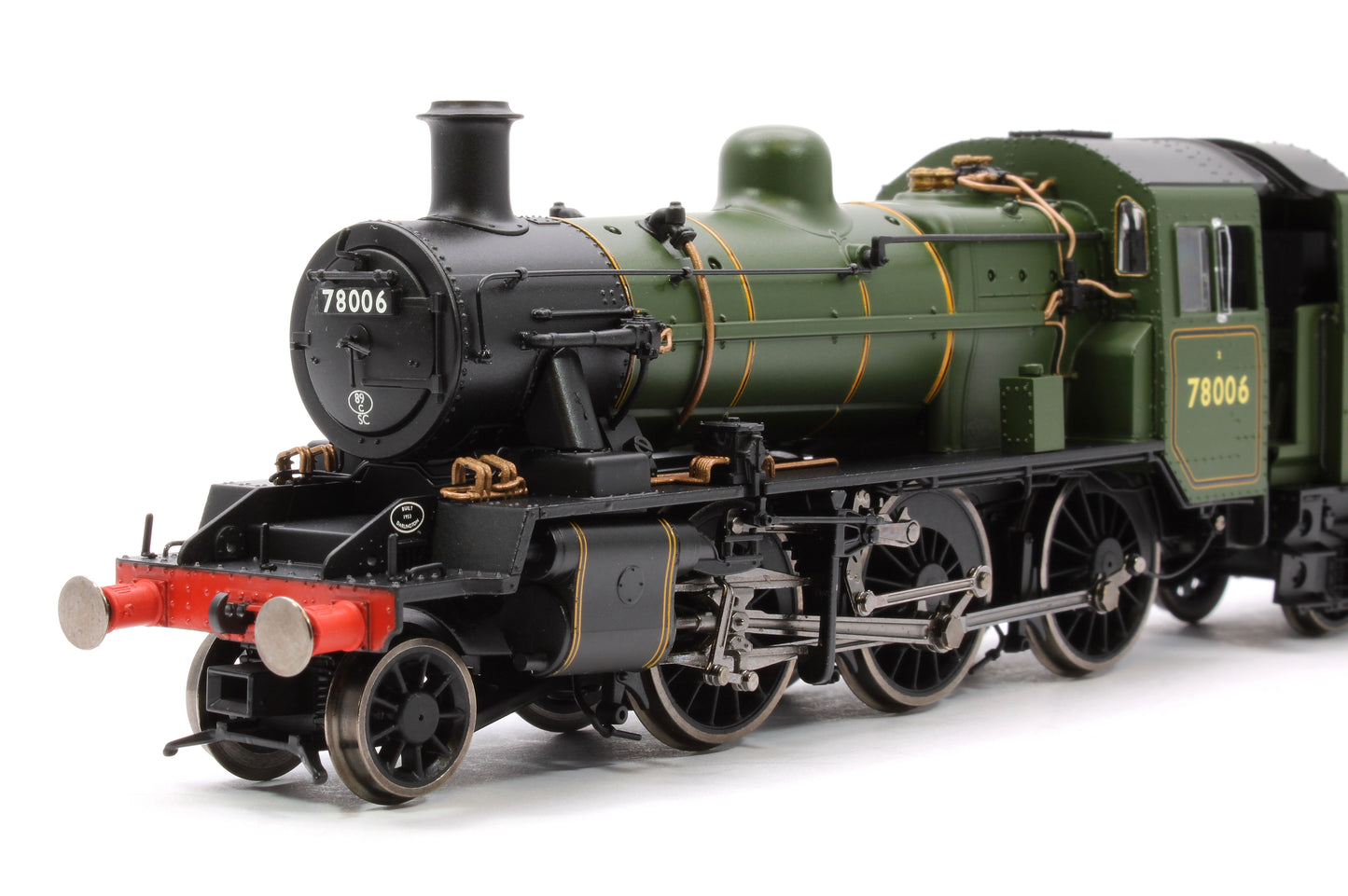 Standard Class 2MT 2-6-0 BR Lined Green Late Crest 78006 Steam Locomotive