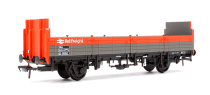 Pre-Owned 38-041D BR OBA Open Wagon High Ends BR Railfreight Red & Grey No.DC110652