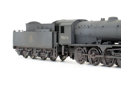 Pre-Owned WD 2-8-0 Austerity '90678' BR Black Early Emblem Steam Locomotive - Renumbered & Custom Weathered