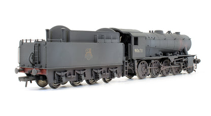 Pre-Owned WD 2-8-0 Austerity '90678' BR Black Early Emblem Steam Locomotive - Renumbered & Custom Weathered