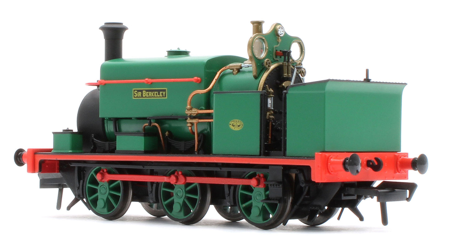 960504 Manning Wardle L Class 'Sir Berkeley (Cranford Condition) in Green 0-6-0ST Steam Tank Locomotive - DCC Sound