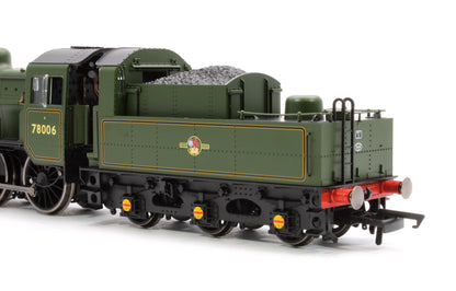 Standard Class 2MT 2-6-0 BR Lined Green Late Crest 78006 Steam Locomotive