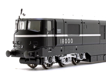 Pre-Owned BR Gas Turbine 18000 Class BR Black with Silver Trim Diesel Locomotive - DCC Sound