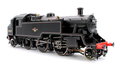 British Railways Standard 3MT 2-6-2T Lined Black Late Crest 82027 - Steam Tank Locomotive - DCC Fitted