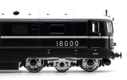 Pre-Owned BR Gas Turbine 18000 Class BR Black with Silver Trim Diesel Locomotive - DCC Sound