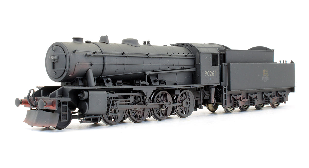 Pre-Owned WD 2-8-0 Austerity '90261' BR Black Early Emblem Steam Locomotive - Renumbered & Custom Weathered