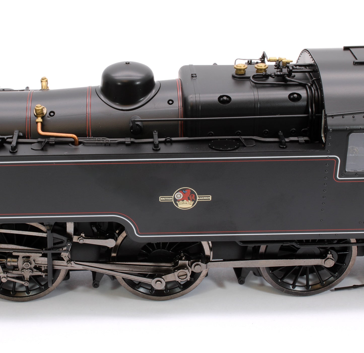 British Railways Standard 3MT 2-6-2T Lined Black Late Crest 82027 - Steam Tank Locomotive - DCC Sound